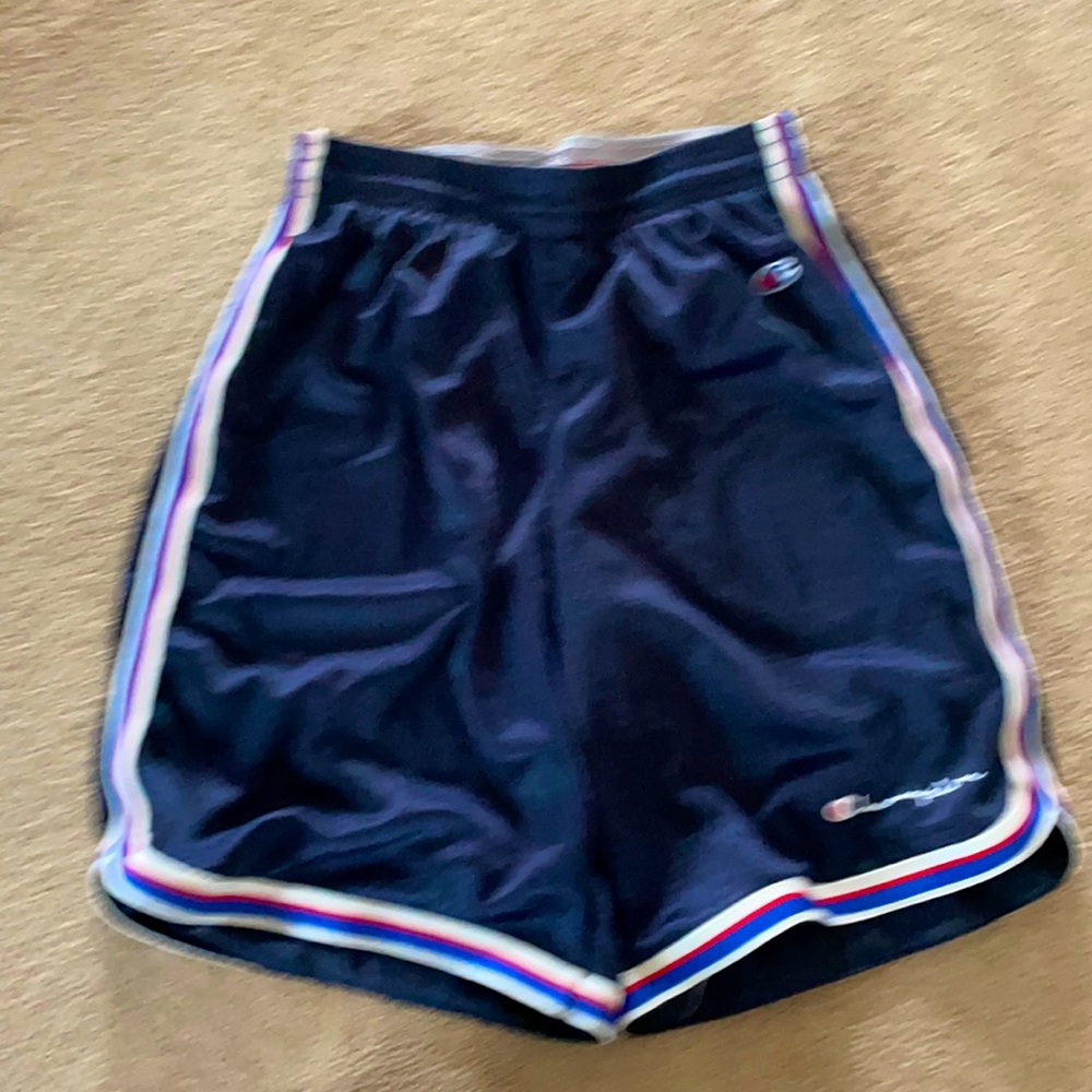 Dark blue champion shorts